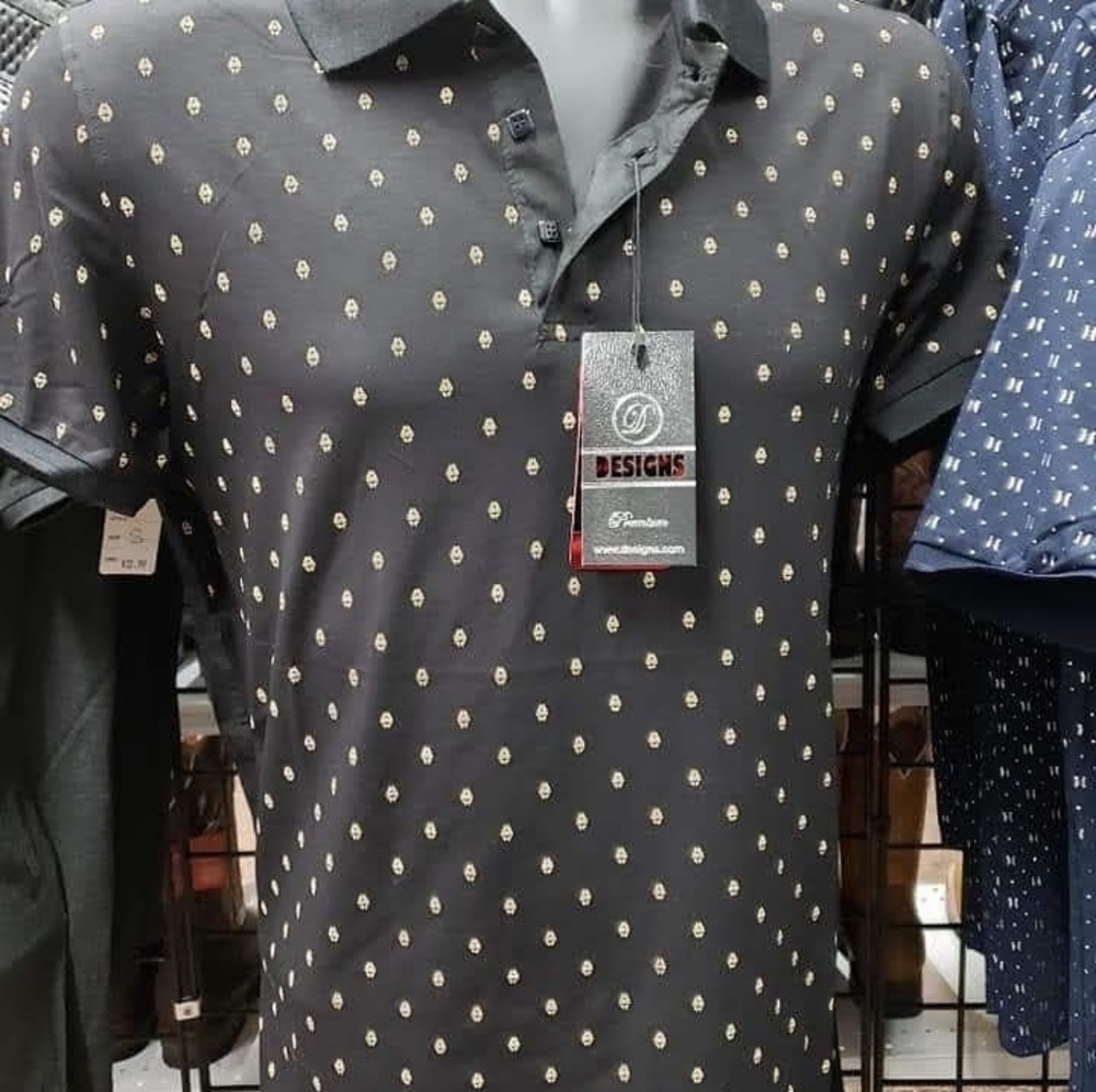 Geometric Pattern Polo - Picture 4 of 5